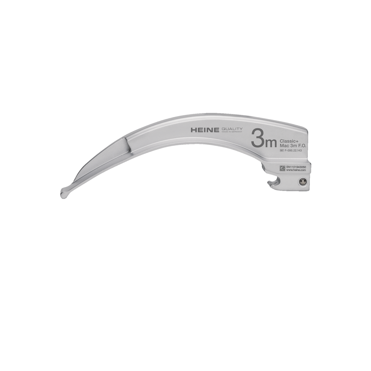 HEINE Classic+ Fiber Optik (F.O.) Mac 3m Spatel